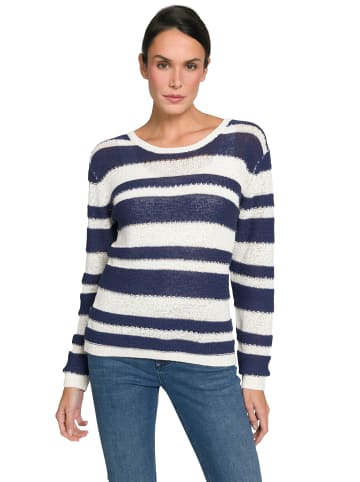 Gina Laura Pullover in jeansblau