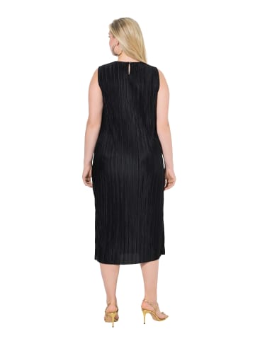 Ulla Popken Midikleid in schwarz