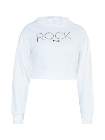 myMo ROCKS Damen Hoodie in WEISS