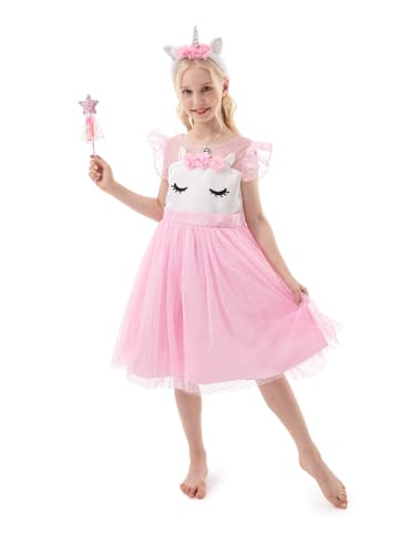 Corimori Corimori Einhorn und Regenbogen Kleid für Kinder in Rosa