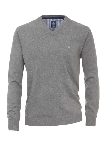 Redmond V-Ausschnitt Pullover in grau