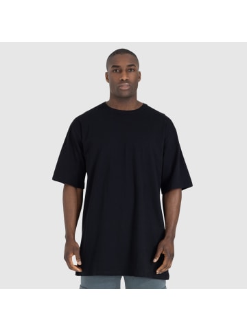 SMILODOX Oversize T-Shirt Eclipse in Schwarz