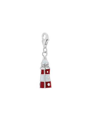 Amor Charm Silber 925, rhodiniert in Rot