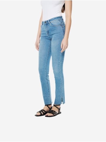 KOROSHI RegulÃ¤re denim pushup steinjeans in blau