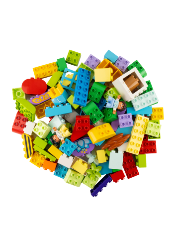 LEGO DUPLO® Sondersteine Bunt 200x Teile - ab 3 Jahren in multicolored