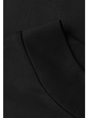 Street One Mesh Turtleneck Shirt in Schwarz