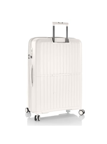 Heys AirLite 4 Rollen Trolley L 76 cm mit Dehnfalte in white