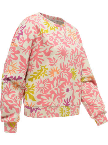 ragwear Sweater Wuss Print in Pink Combo