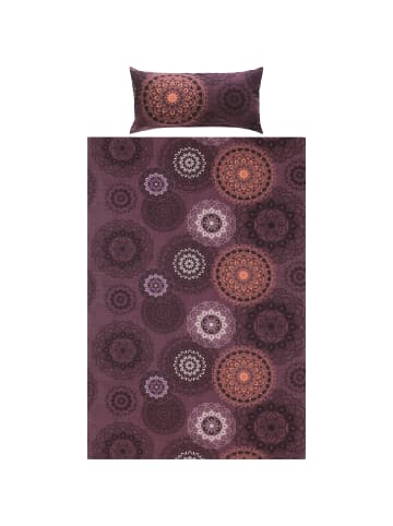 Erwin Müller Single-Jersey Bettwäsche Sparpaket 4-tlg. in aubergine