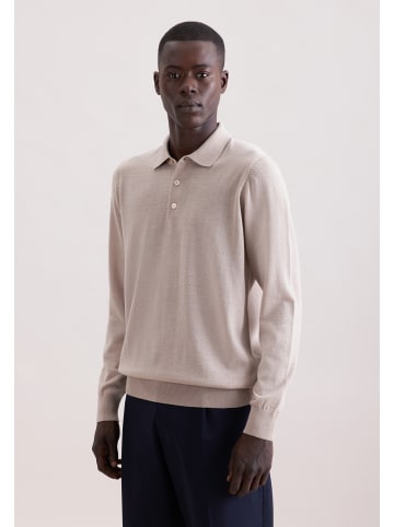 Seidensticker Pullover Regular in Beige