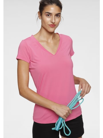 H.I.S. Funktionsshirt in blau, hellpink