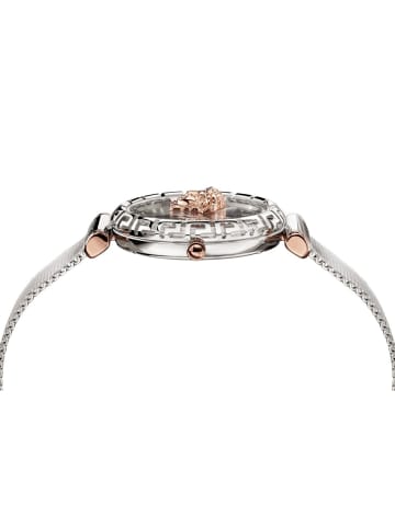 Versace Analoguhr für Damen in silber