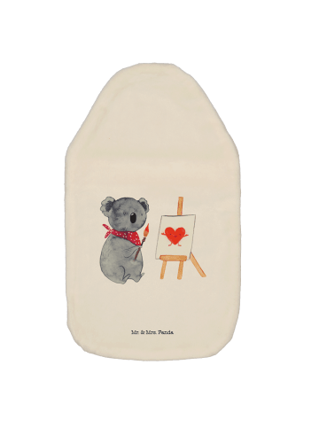 Mr. & Mrs. Panda Wärmflasche Koala Künstler ohne Spruch in Weiß