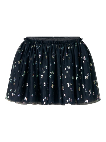 name it Glänzender Tüllrock mit elastischem Bund und Glitzer in Navy