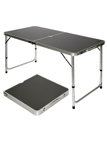 AMANKA Campingtisch 120x60cm AMA-YU-81 Dunkelgrau grau