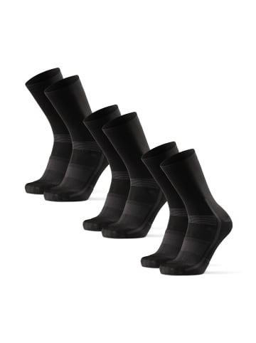 DANISH ENDURANCE Socken Aero Cycling Crew in schwarz