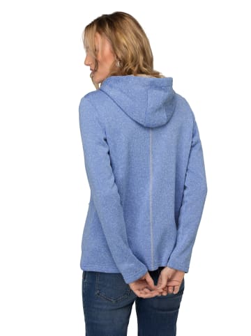 LAURASØN Sweatjacke in wolkenblau