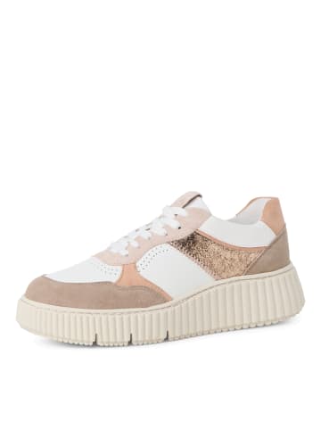 Tamaris Schnürhalbschuh in taupe