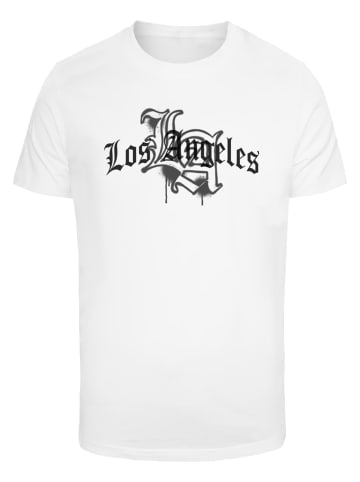Mister Tee Mister Tee LA Wording Tee in white