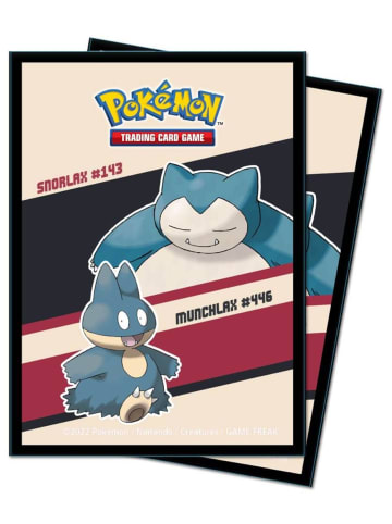 Pokémon Schutzhüllen Snorlax & Munchlax in Mehrfarbig ab 6 Jahre