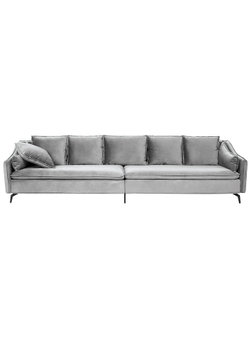Beliani 4-Sitzer Sofa AURE in Grau - (W) 342 x (H) 77 x (L) 106 cm