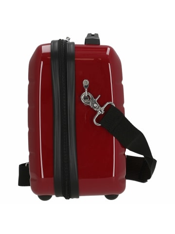 Check.In London 2.0 - Beautycase 33 cm (carbon schwarz) in berry