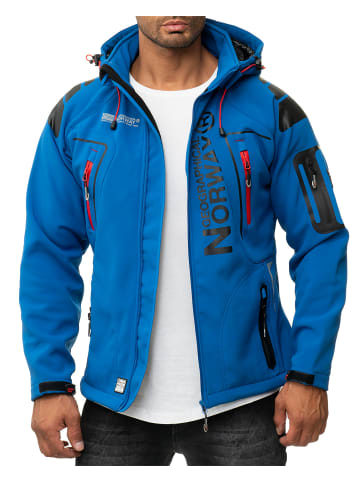 Geographical Norway Softshelljacke S in Royal Blue