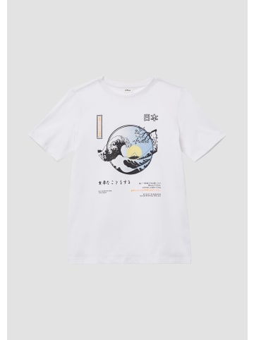 s.Oliver T-Shirt in 0100_weiß