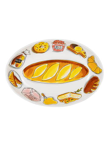 Blond Amsterdam Ovale Schale Brot in Bunt - 28,5cm