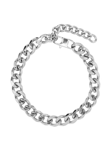 Steel_Art Gliederarmband für Herren Jake silberfarben poliert in silberfarben poliert