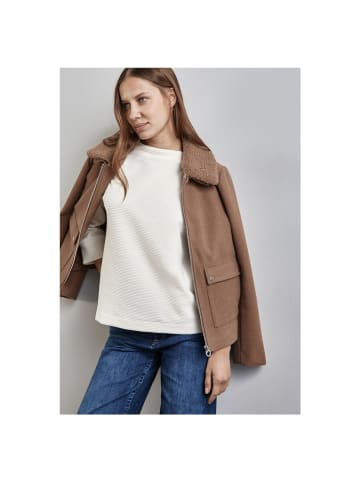 Street One Langarmshirt in lucid white