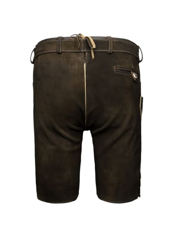 Maddox Country Lederhose Faelo in braun