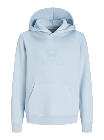 JACK & JONES Junior Kapuzenpullover in Ice Water