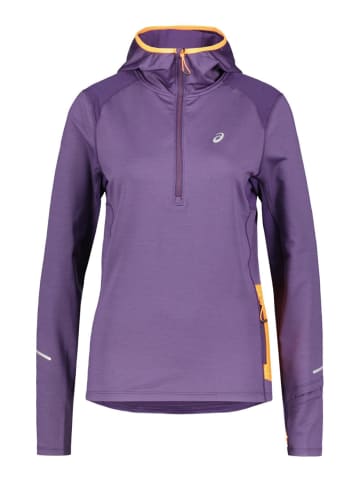 asics Laufjacke/Hoodie WINTER RUN LS HOODIE in Lila