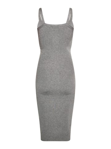 NAEMI Damen Kleid in Grau Melange