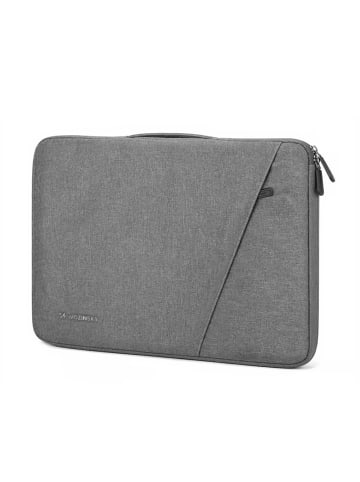 Wozinsky Wozinsky WTNP-17G 17"-Laptoptasche mit ausziehbarem Griff – Grau