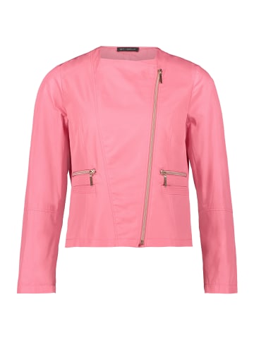 Betty Barclay Bikerjacke mit Reißverschluss in Pink