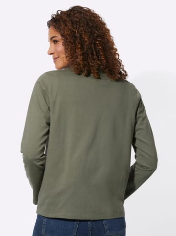 WITT WEIDEN Sweatjacke in khaki