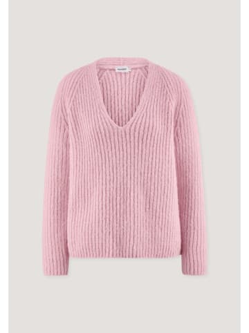 Hessnatur Strick Pullover in rosa
