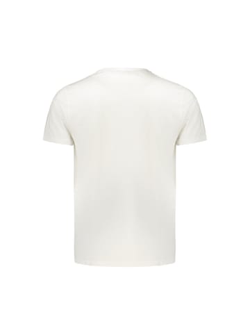 Coveri Moving Weiß Baumwolle Herren T-Shirt