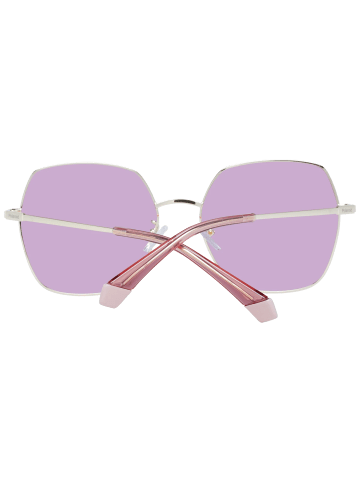 Polaroid Frauen Sonnenbrille Quadratisch Gold