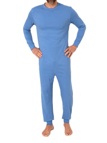 NORMANN Pflegeoverall langarm Reißverschluss Rücken - 88489 in hellblau