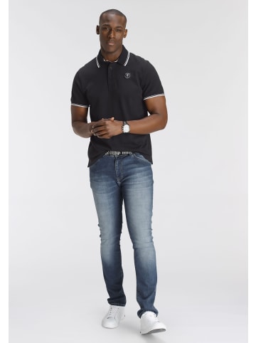 Delmao Poloshirt in schwarz