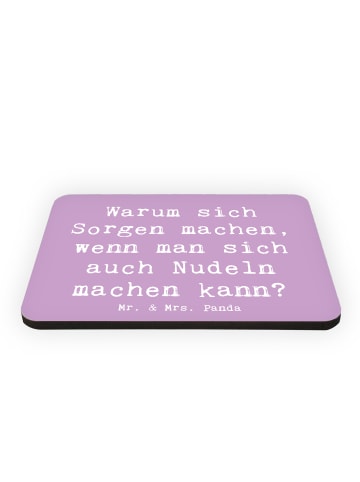 Mr. & Mrs. Panda magnet Spruch Gelassenheit in Krisen mit Spruch in Lavendeltraum