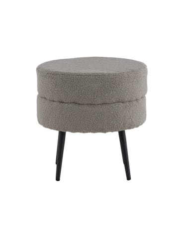 ebuy24 Pouf Pot 4 Grau 40 x 40 cm