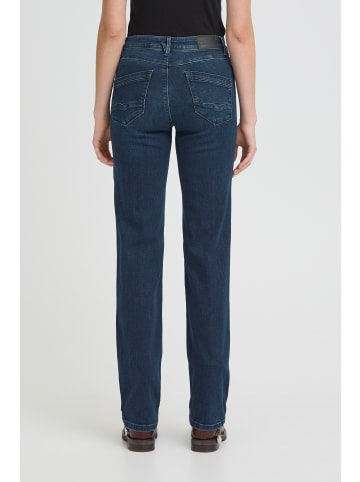 PULZ Jeans Jeans PZKAROLINA Straight fit in Dark Blue Denim