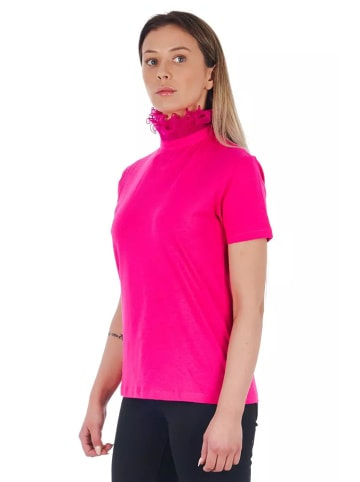 Frankie Morello Blau Mehrfarbig Baumwolle Damen Top