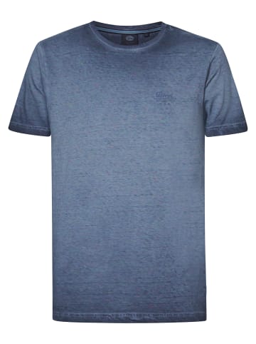 Petrol Industries T-Shirt mit Logo Sundance in Blau