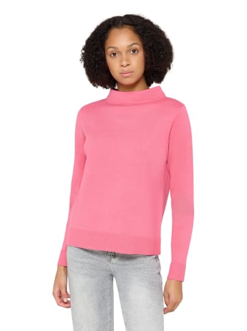 Betty Barclay Strickpullover mit Stehkragen in Pink