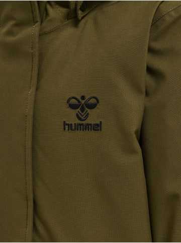 Hummel Hummel Jacke Hmlurban Jungen Atmungsaktiv Wasserdichter Und Windabweisend in DARK OLIVE